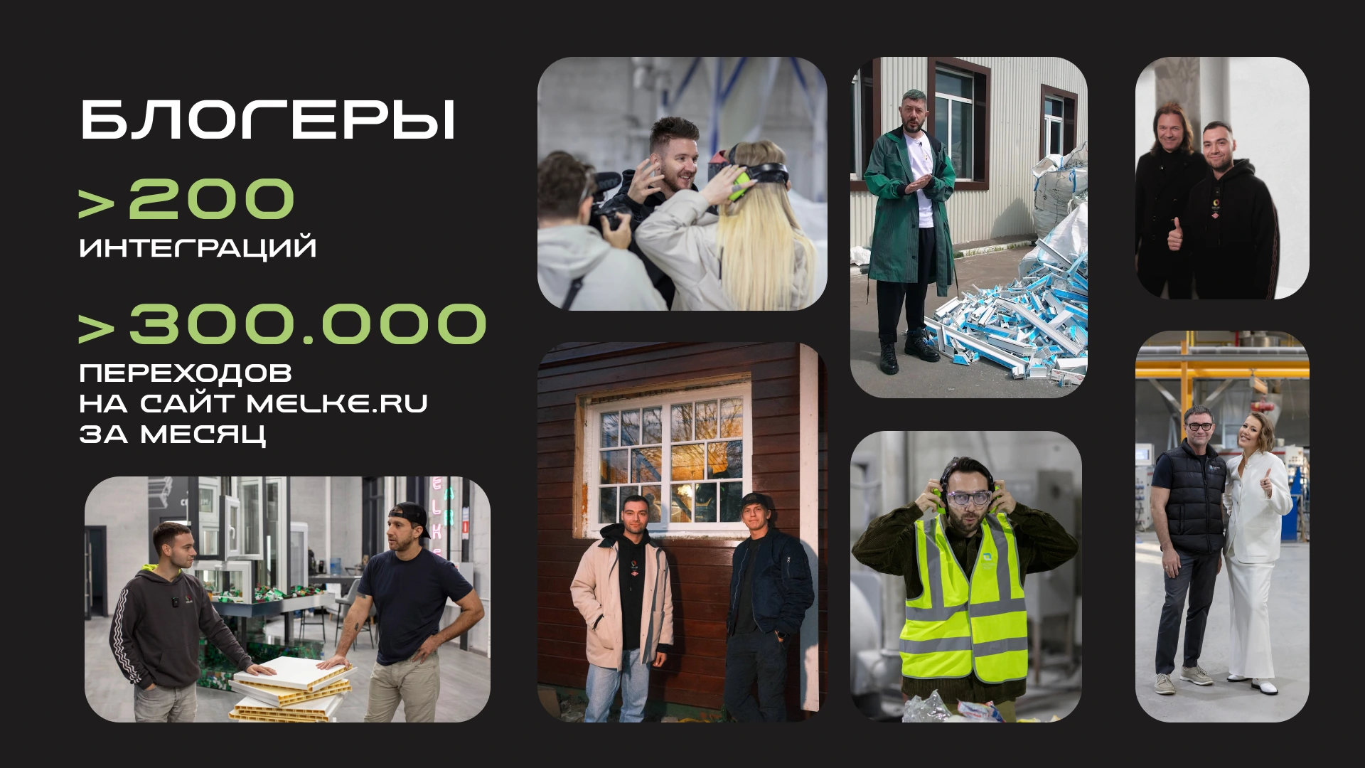 Интеграция Melke с блогерами